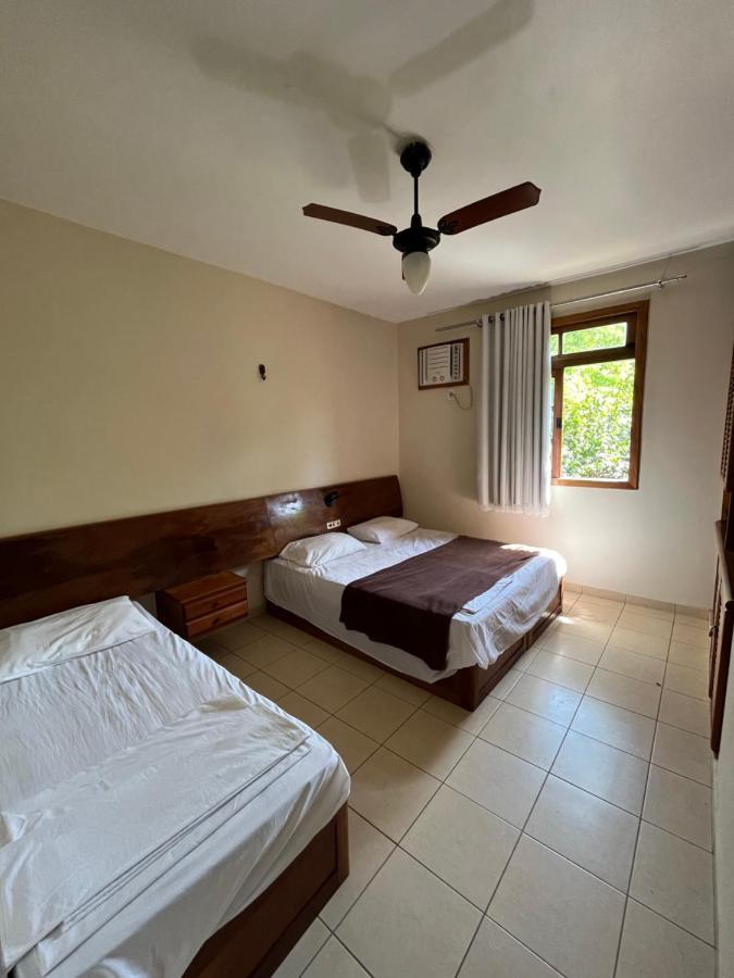 De Frente Pra Praia Apartamento Da Cris Taperapua - Condominio America Praia Flat Porto Seguro Dış mekan fotoğraf