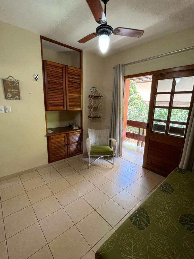 De Frente Pra Praia Apartamento Da Cris Taperapua - Condominio America Praia Flat Porto Seguro Dış mekan fotoğraf