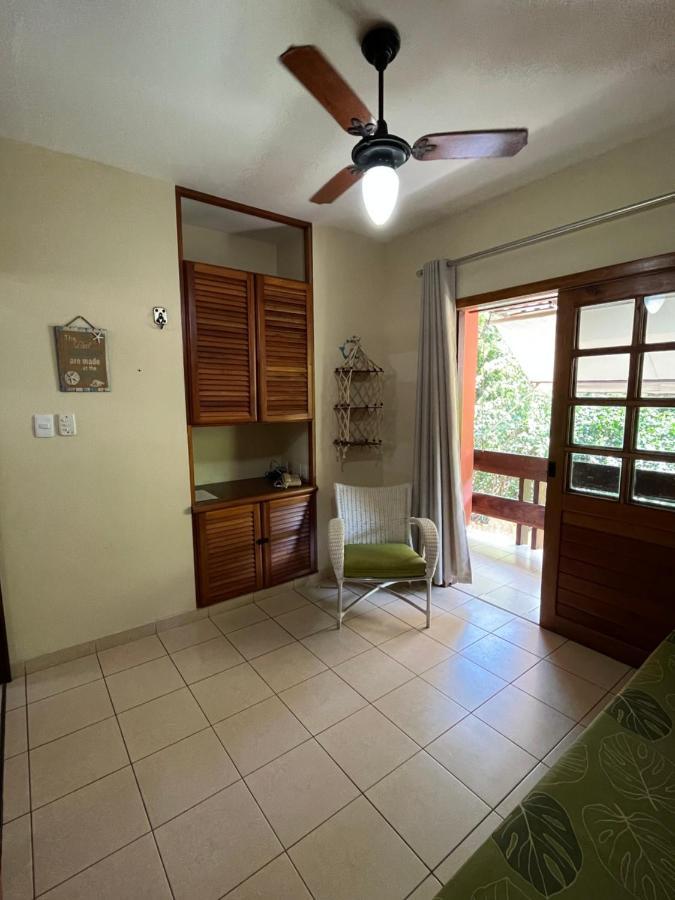 De Frente Pra Praia Apartamento Da Cris Taperapua - Condominio America Praia Flat Porto Seguro Dış mekan fotoğraf