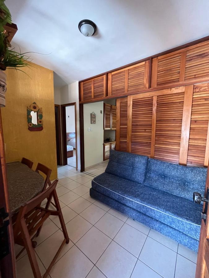 De Frente Pra Praia Apartamento Da Cris Taperapua - Condominio America Praia Flat Porto Seguro Dış mekan fotoğraf