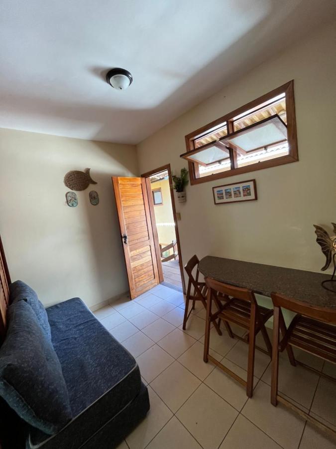 De Frente Pra Praia Apartamento Da Cris Taperapua - Condominio America Praia Flat Porto Seguro Dış mekan fotoğraf